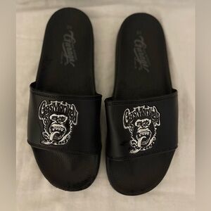 Gas Monkey Garage mens slides size 10